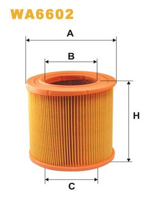 WIX FILTERS Õhufilter WA6602